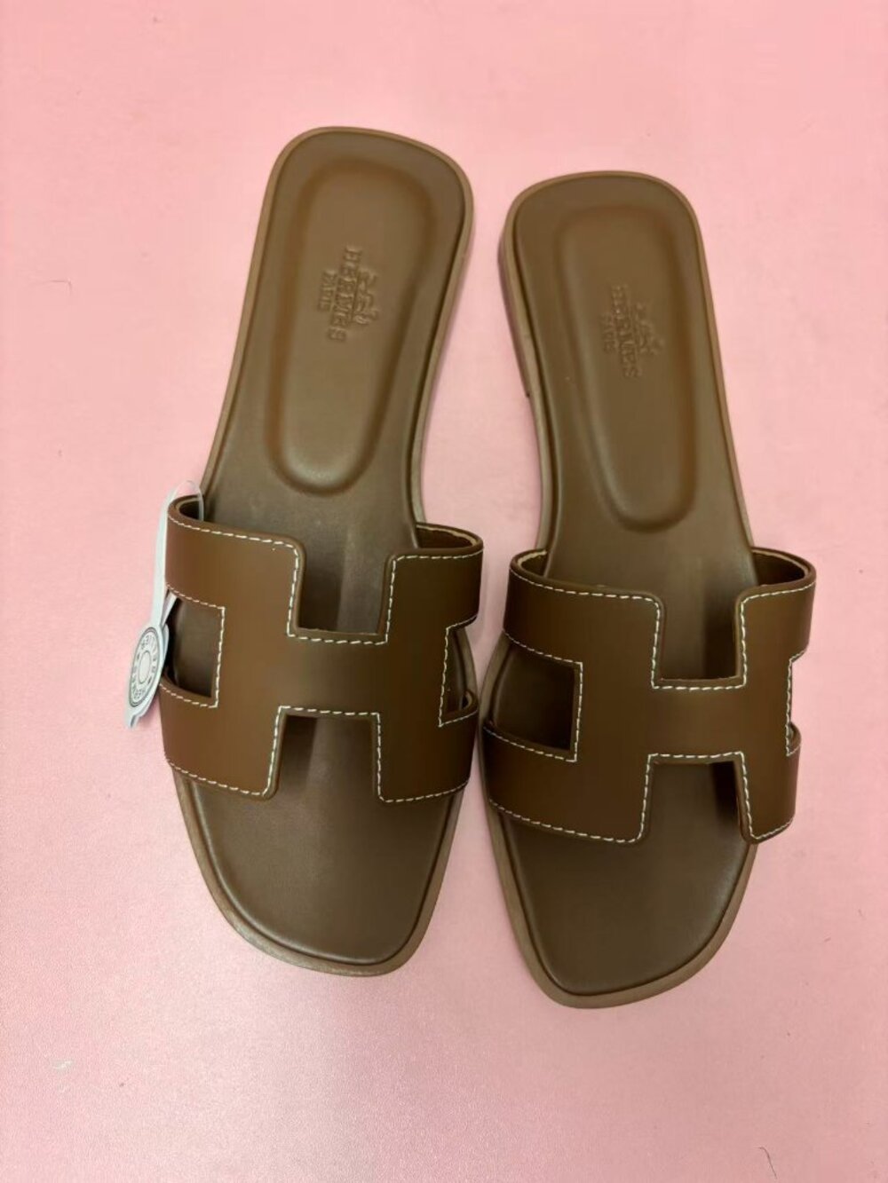 Hermes Brown Sandals - Picture 4 of 6